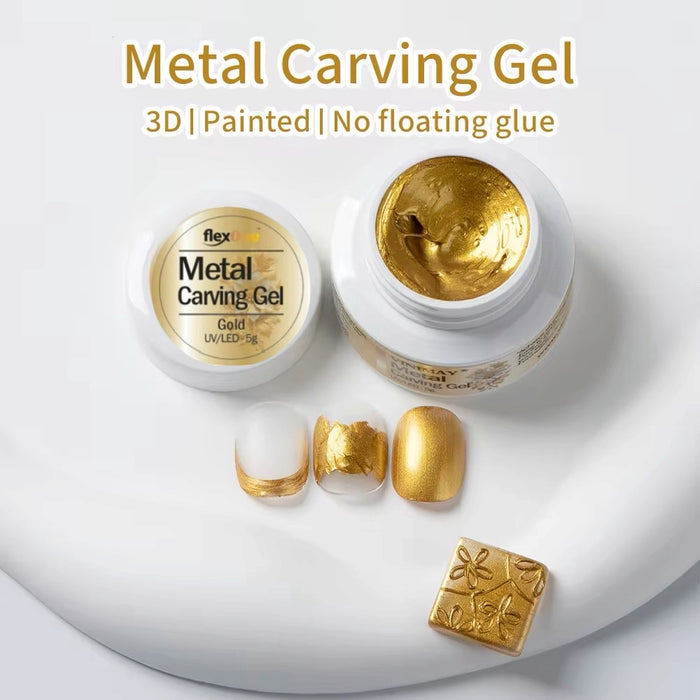 Super Thick Metal Gold / Blush Gold  Painting / Silver/ Pearl Painting Gel