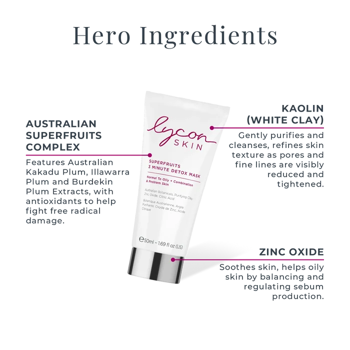 Superfruits 3 Minute Detox Mask