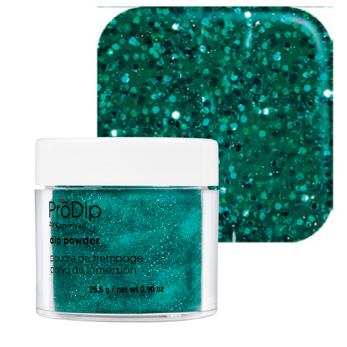 Green / Enchanting Emerald - Green Glitter