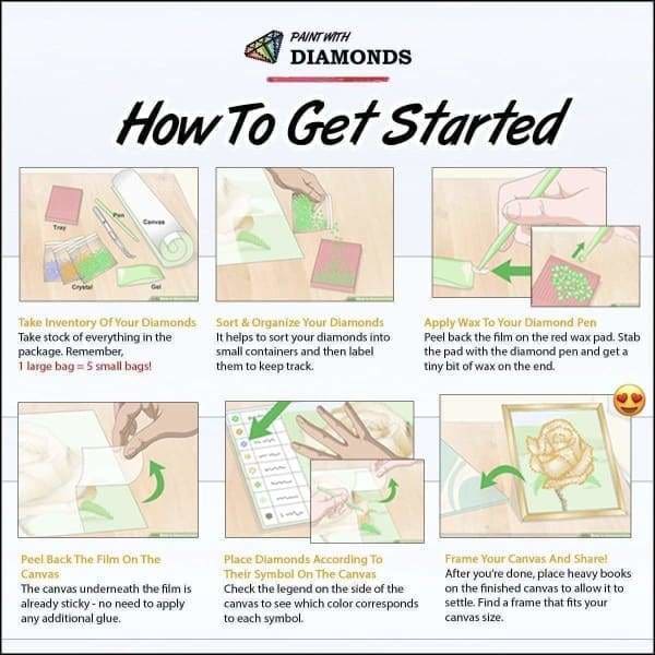Nature Diamond Painting Kit - Swamp Party-Square 20x30cm- - Paint With Diamonds