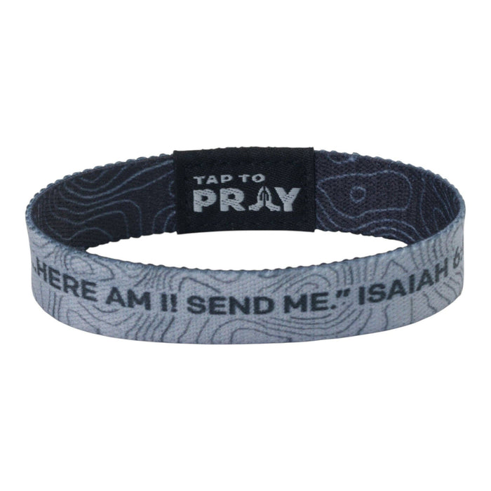 Tap To Pray® Wristband – Valor Topography - Olita Gifts & Goods