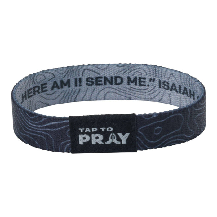 Tap To Pray® Wristband – Valor Topography - Olita Gifts & Goods