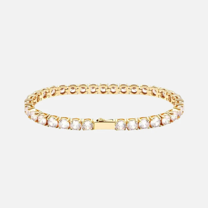 Tennis Bracelet - 4mm - Gold