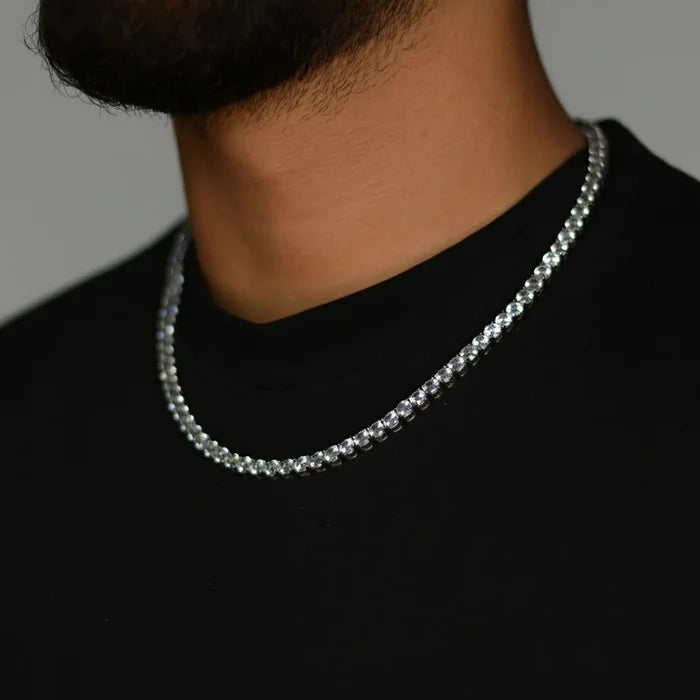 Tennis Chain - 5mm - Silver