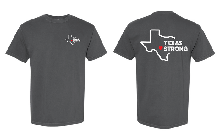 Texas Strong Tee | Slate Gray | Manready Mercantile