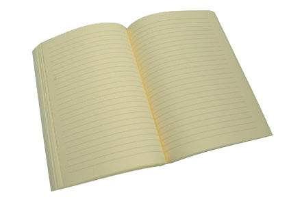 Text Block - Journal Lined Small CREAM Pages Set of Five