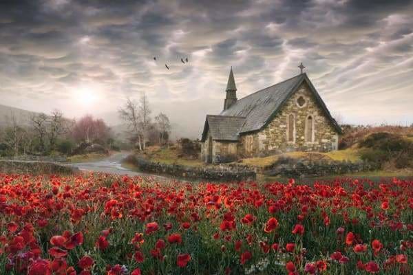 Landscape Diamond Painting Kit - The Coming Storm-Square 20x30cm- - Paint With Diamonds
