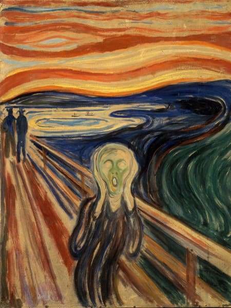 Famous Art Diamond Painting Kit - The Scream- - Paint With Diamonds