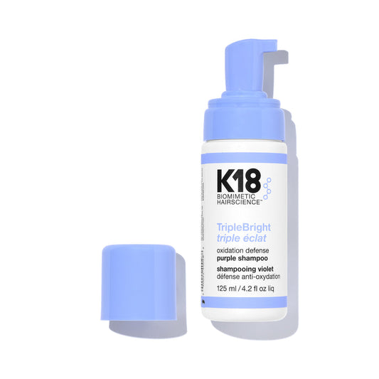#seo: TripleBright Shampooing Violet Défense Anti-Oxydation K18