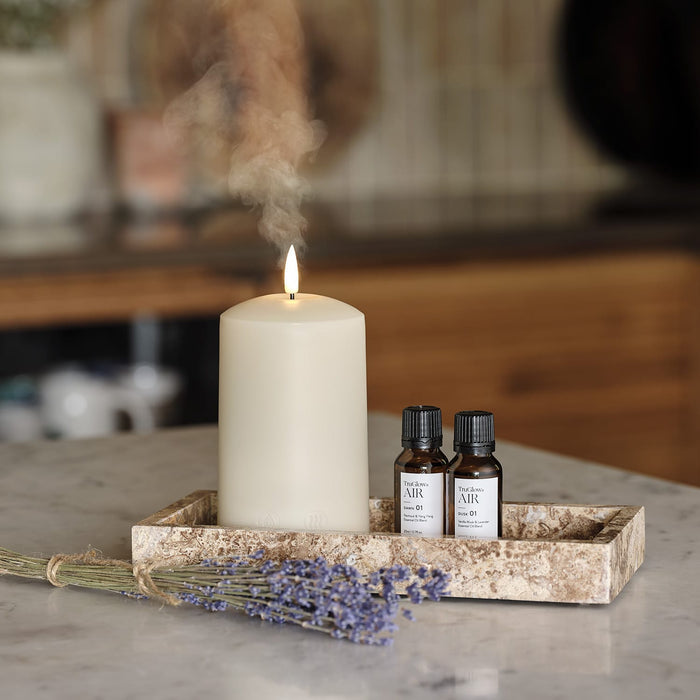 TruGlow® Air Portable Candle Diffuser With Oils