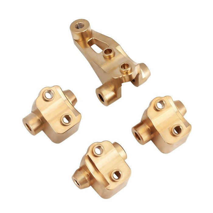 TRX4-8227GD INJORA Aluminum Brass Axle Mount Set Suspension Links Stand For TRX-4 TRX-6