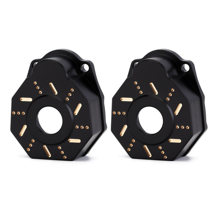 TRX4-8251D-BK INJORA 49g/Pcs Black Brass Outer Portal Drive Housing #8251 For TRX-4 TRX-6