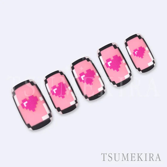 Tsumekira Pixel Heart NN-NGM-001