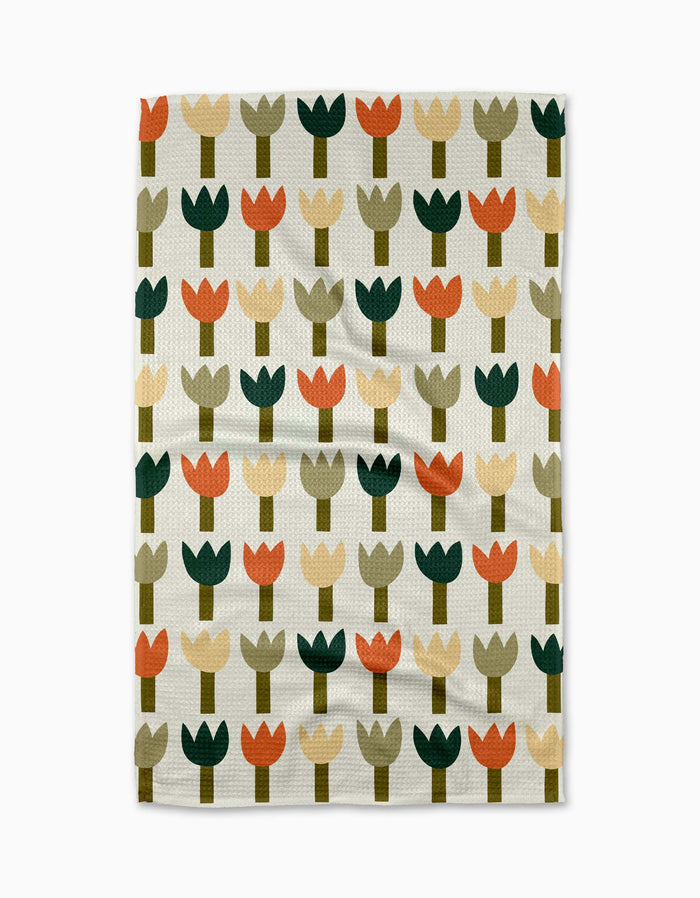 Tulip Row Tea Towel