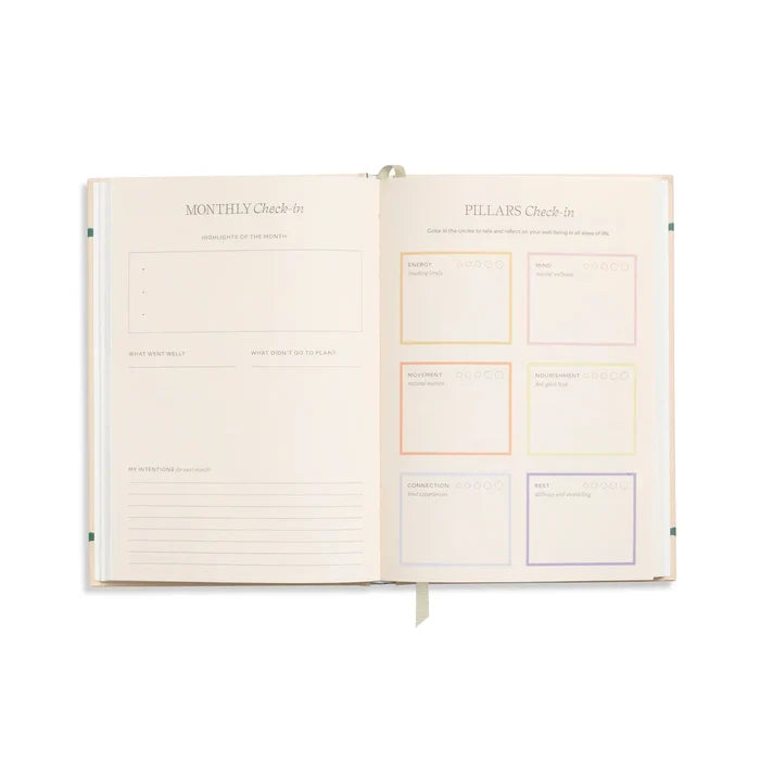 Tulip Vases Guided Wellness Journal