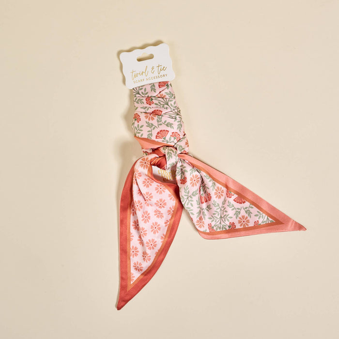Twirl & Tie Scarf Accessory–Everbloom Dusty Rose - Olita Gifts & Goods