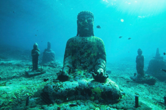 Underwater Buddha