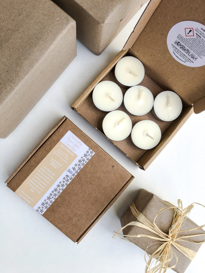 Upcycled Citronella Candles