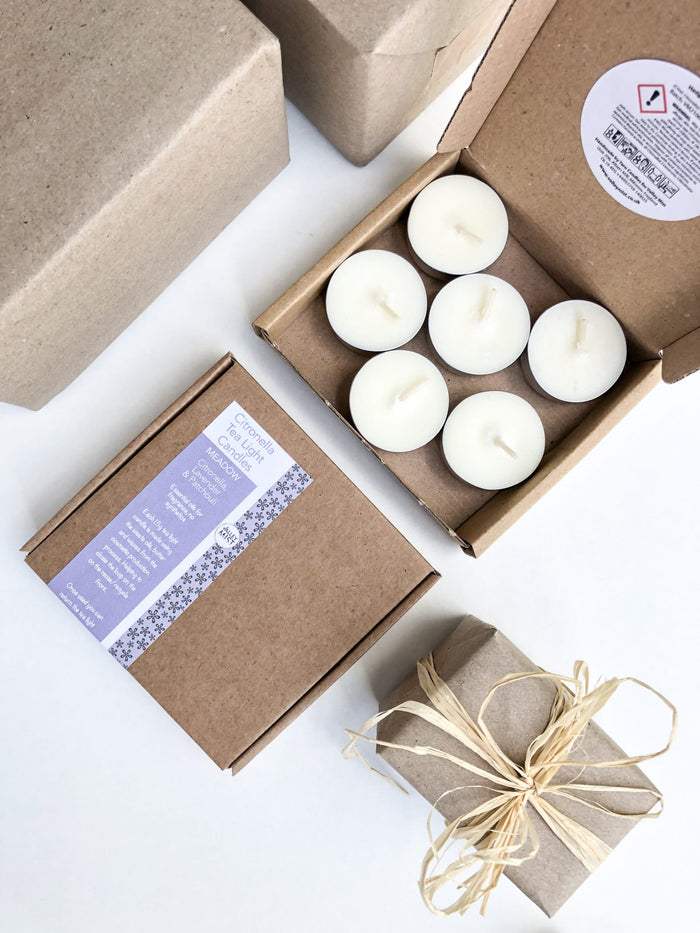 Upcycled Citronella Candles