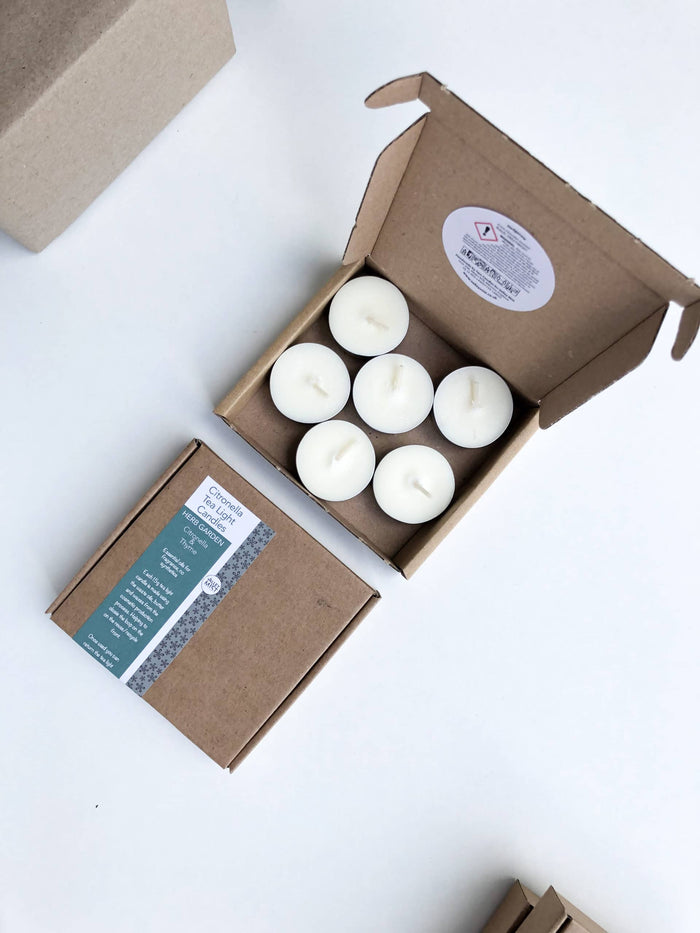 Upcycled Citronella Candles