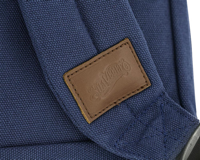 Vagabond Backpack - Navy Strap Patch