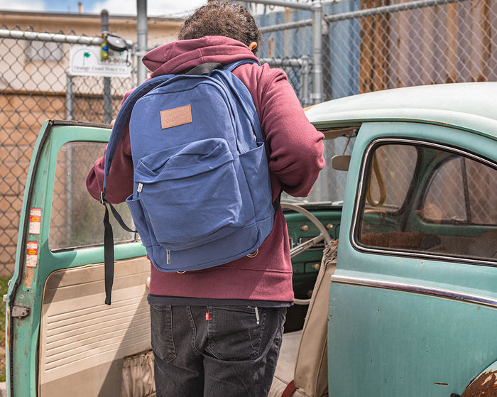 Vagabond Backpack - Navy Lifestyle