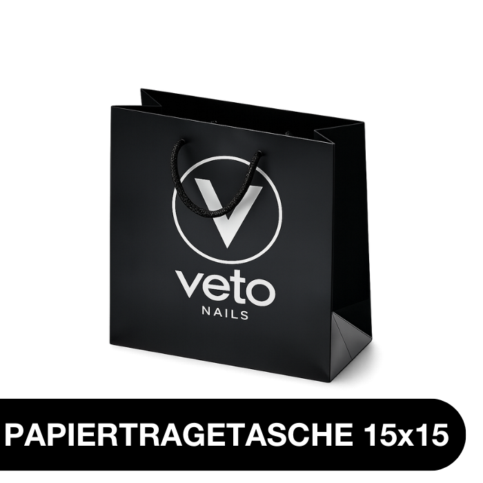 VETO PAPIERTRAGETASCHE 15x15 - 25er Pack