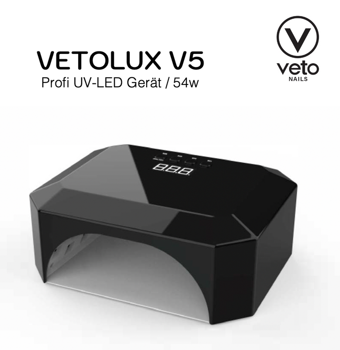 VETOLUX V5 - Profi LED-UV Gerät schwarz