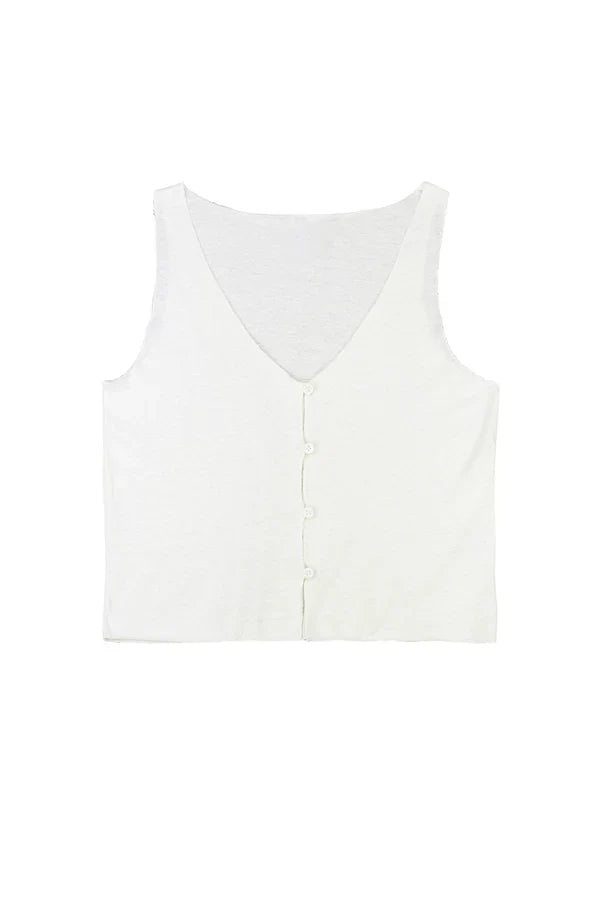 Washed White Anacapa Vest