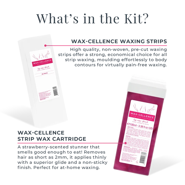 Wax-cellence Cartridge Home Waxing Kit