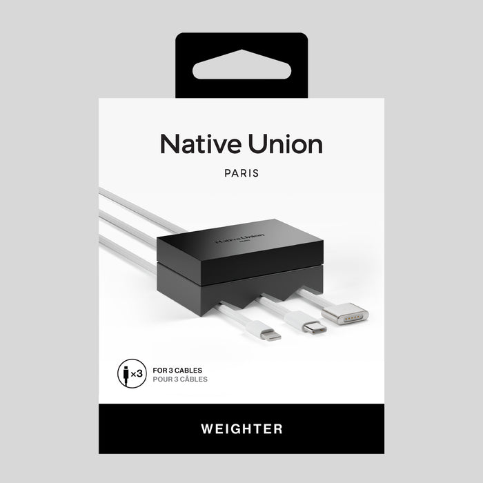 Weighter for Three Cables