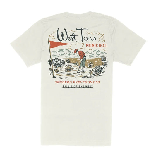 West Texas Municipal Tee | Vintage White | Sendero Provisions Co
