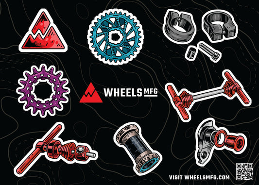 Wheels Manufacturing - Limited Edition Sticker Pack #2