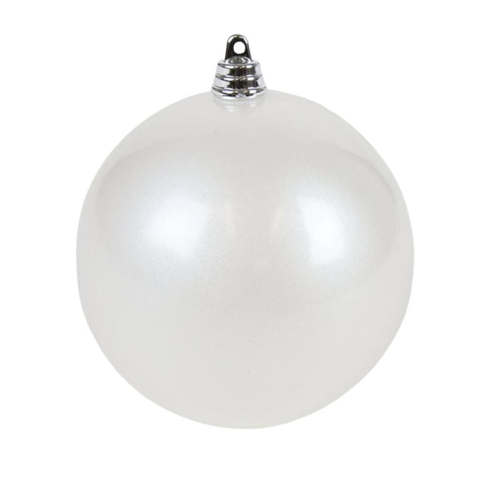White Candy Apple Finish Ball, 4"