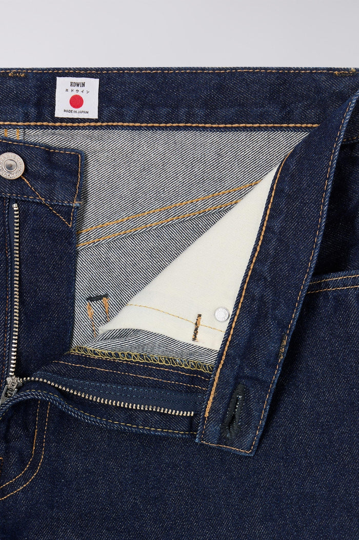 Wide Pant Blue Rinsed L32
