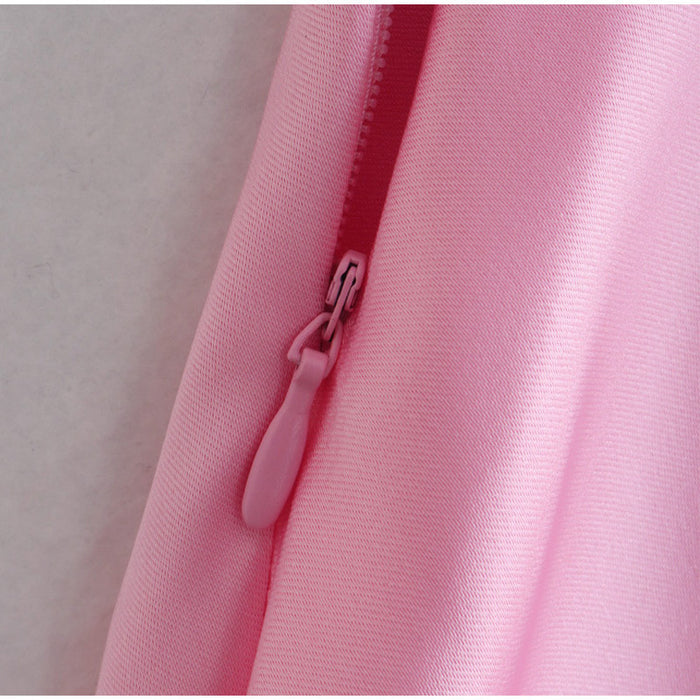 Women's Satin Slip Dress - Backless Party Dress