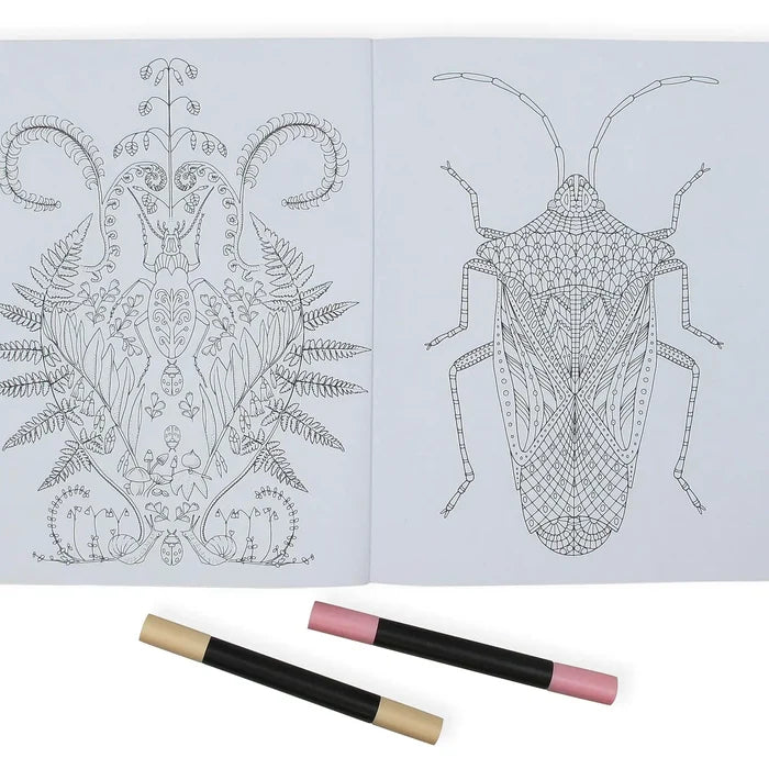Wonderful Insects Coloring Book