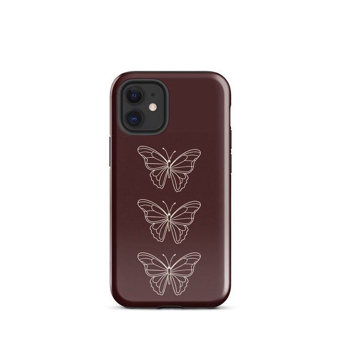 Glossy / iPhone 12 mini / Dark Red