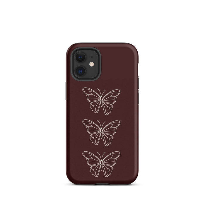 Matte / iPhone 12 mini / Dark Red