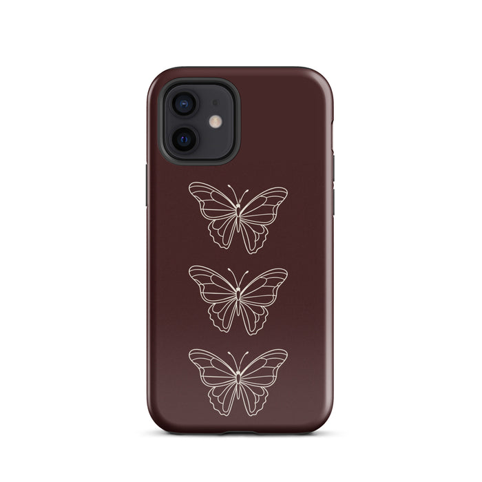 Glossy / iPhone 12 / Dark Red