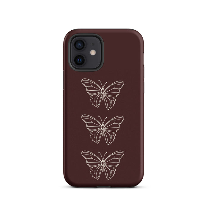 Matte / iPhone 12 / Dark Red