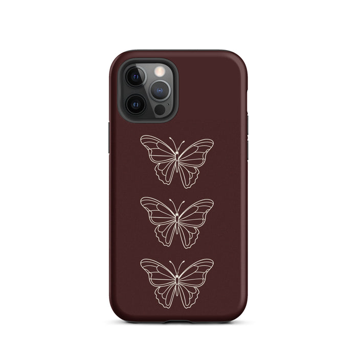 Matte / iPhone 12 Pro / Dark Red