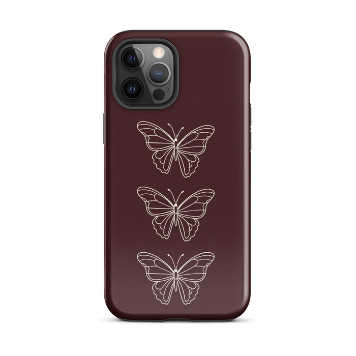 Glossy / iPhone 12 Pro Max / Dark Red