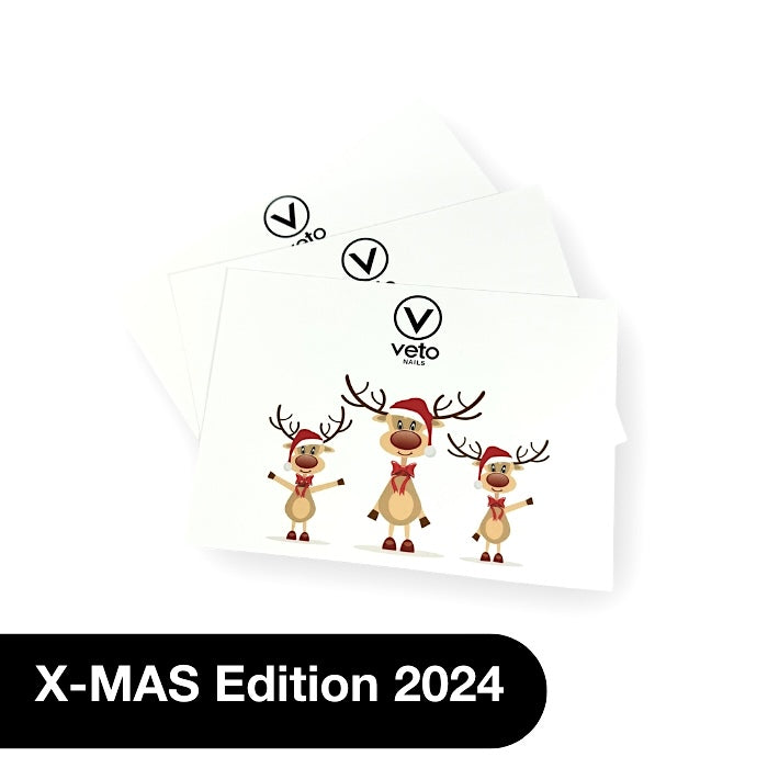 X-MAS ELCHKARTEN 20er Pack
