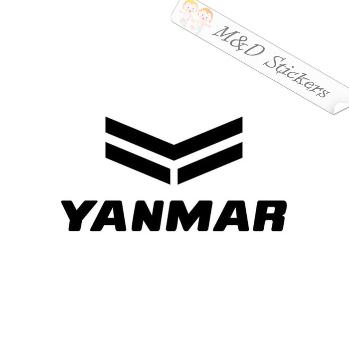 Yanmar logo (4.5" - 30") Vinyl Decal in Different colors & size for Cars/Bikes/Windows