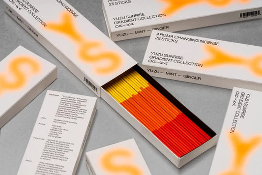 Yuzu Sunrise Gradient Scent Changing Incense