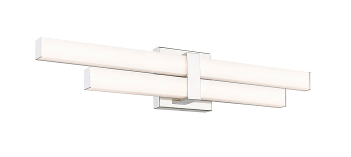 Vanity Z-Lite 1008-25W-CH-LED Chrome Zane 2 Light Vanity Z-Lite