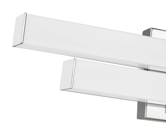 Vanity Z-Lite 1008-25W-CH-LED Chrome Zane 2 Light Vanity Z-Lite