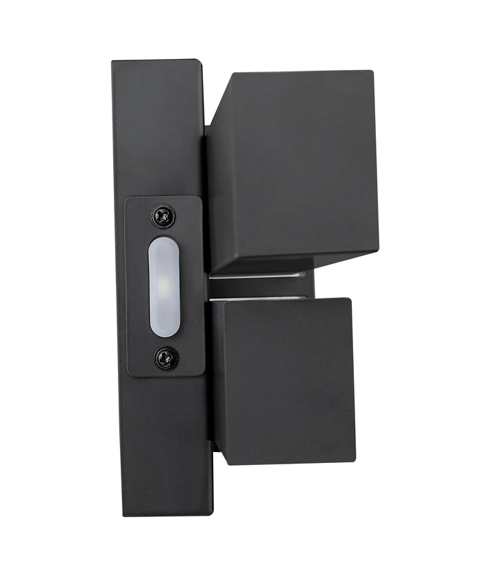 Vanity Z-Lite 1008-32W-MB-LED Matte Black Zane 2 Light Vanity Z-Lite