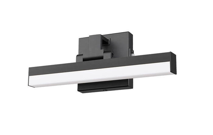 Vanity Z-Lite 1009-13W-MB-LED Matte Black Liam 1 Light Vanity Z-Lite